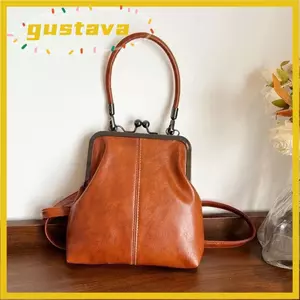 Túi xách nữ GUSTAVA, Túi đeo vai bằng da PU thanh lịch, Túi đeo chéo phong cách cổ điển chống nước dung tích lớn dành cho nữ