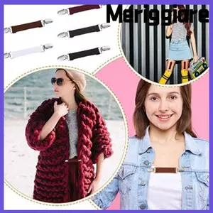 MERIGGIARE Phù Hợp Với Đầm Cinch Kẹp Áo Len Thời Trang Áo Pin Vịt Mùa Đông Kẹp Khóa