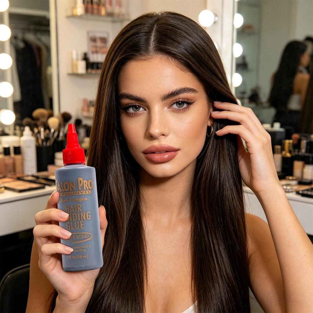 Liên Kết Cho Dệt Nhanh 118ML Tạo Kiểu Keo Tóc Giả Cho Nam Nữ Nữ Bạn Bè Salon Du Lịch Sân Khấu Hiệu Suất ewoekvn