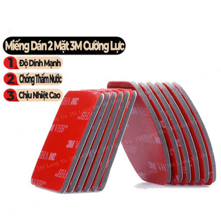 Miếng băng dính 2 mặt 3M VHB 4991 siêu bám dính 50mm x 30mm x 2mm