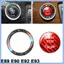 POP Khởi Động Nút Chặn Bao Viền Miếng Dán Phụ Kiện Ô Tô Cho E90 E92 E93