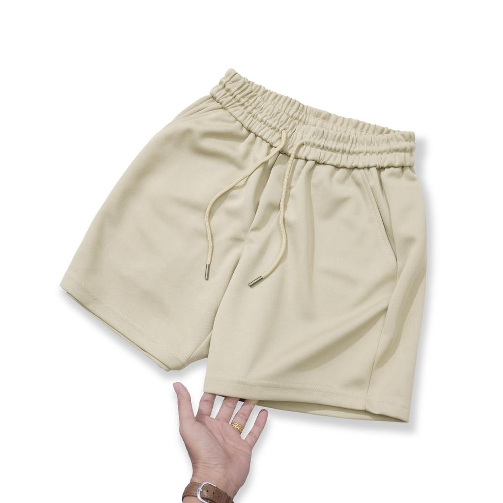 Quần Short Thun Nam DIN, Quần Đùi Lạnh Mềm Mịn, Form Rộng Trên Gối Co Giãn Thoải Mái, Dễ Mặc ST01
