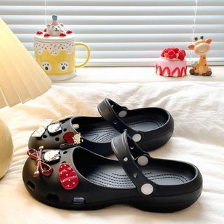 Giày ballet lỗ nữ Mary Jane 2026 phong cách mới, chống trơn trượt, khử mùi, đi biển mùa hè