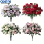 <cosyh>Artificial Flowers Customizable Design Easy Maintenance Quality Silk Material