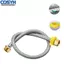 <cosyh>Stainless Steel Shower Hose 2-Pack: Long-lasting G12'' Flexible Connector