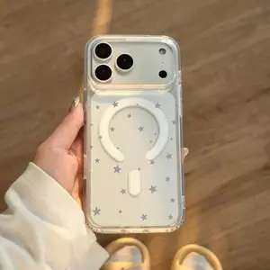 Ốp lưng iPhone 16/15/14/13 Điểm Bạc Tinh Tế Cao Cấp Tối Giản Chống Sốc