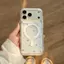 Ốp lưng iPhone 16/15/14/13 Điểm Bạc Tinh Tế Cao Cấp Tối Giản Chống Sốc