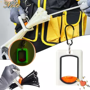 Hộp đựng dây buộc cáp lưu trữ NOTE1, Dụng cụ sắp xếp dây buộc cáp di động vuông, Dụng cụ sắp xếp huỳnh quang ổn định