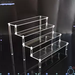 Giá đỡ trưng bày acrylic DAYBREAK, Kệ trưng bày hình acrylic, Giá đựng đồ trang điểm trong suốt