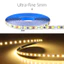 Dải đèn LED 12V 2835 Đầu Dupont rộng 5mm Thanh đèn mềm linh hoạt Thanh đèn có thể cắt 120 đèn / mét TI85