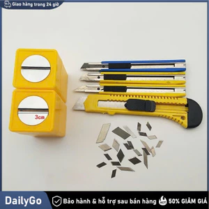 Hộp bẻ lưỡi dao đa năng, vừa bẻ vừa đựng lưỡi dao cũ Bẻ lưỡi dao, Đựng mảnh dao đã qua sử dụng