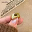 AqToCna Vintage Đá Nhẫn Nữ Cô Gái Mặt Trời Không Đều Thẩm Mỹ Nhẫn Trang Sức Mỹ Phụ Kiện Dự Tiệc Thời Trang Quà Tặng AqToCna