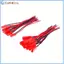 XOITU 20 Chiếc 2 Pin Đầu Nối Nam Nữ jst Cắm Cáp 22 awg Dây Cho rc Pin VN