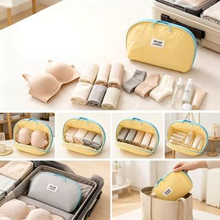 Túi Vải Đựng Đồ Du Lịch Đa Năng Chống Thấm, Túi Đựng Đồ Cá Nhân, Mỹ Phẩm, Nội Y Gọn Gàng Tiện Lợi