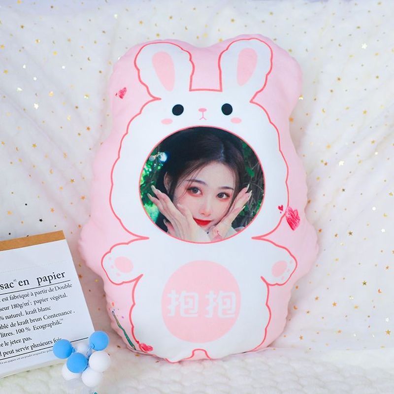 Gối Tùy Chỉnh Hình Ảnh Bé Gái Dễ Thương Sang Trọng Đồ Chơi Bạn Gái Sáng Tạo Gửi Bạn Trai Quà Tặng Sinh Nhật Búp Bê Búp Bê