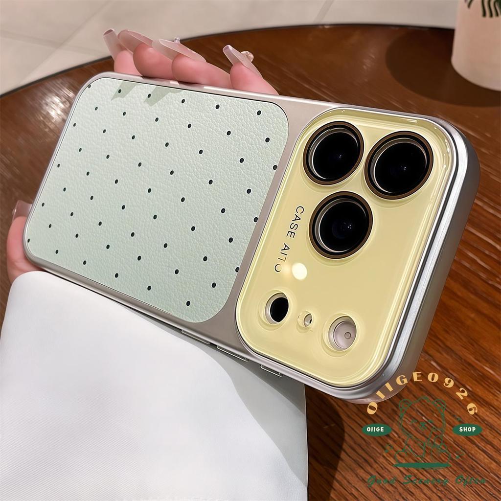 【 Ốp lưng iPhone17 】 Túi khí dạng sóng lỏng họa tiết chấm điện thoại iphone17 Pro Max 16 15 14 13 12 vỏ cho vỏ iPhone vỏ mềm silicon TPU chống sốc