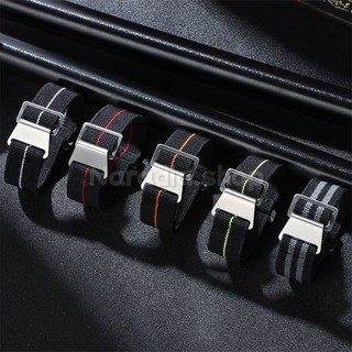 18 / 20 / 22mm Quân Đội Zulu Nylon Dây Đeo Đồng Hồ Đàn Hồi Nato Vải Dây Đeo Một Vòng Nam Nữ Dây Đeo Tay Vòng Tay