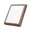 Khay đựng đồ trang sức thời trang DARON, Thanh lịch bằng da nhung 50 khe Nhẫn trưng bày, Dụng cụ sắp xếp trang trí tiện lợi Tiết kiệm không gian Vòng bông tai Bông tai khuy măng sét Giá lưu trữ Sử dụng trên máy tính để bàn