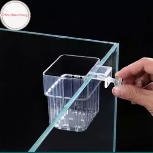 Cốc trồng thủy canh Hooudou Cốc trồng cỏ nước gia đình Treo tường Bể cá trong suốt cao Trang trí cảnh quan VN