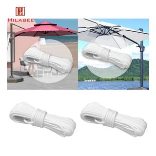 HILABEE Bền Polypropylene Sân Dù Dây 12ft Dây Thay Thế Cho Bãi Biển Sân Ban Công Bóng