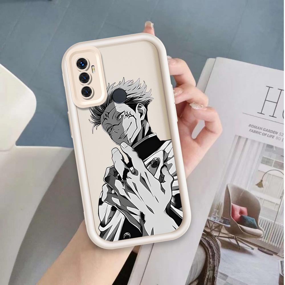 Ốp Cho OPPO A53 2020 A33 2020 A32 Vỏ Điện Thoại Mềm Cầm Tay Silicon Hoạt Hình TPU Jujutsu Kaisen Cool Boy Angel Eye Ốp Lưng Chống Sốc