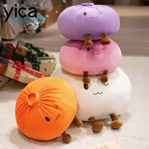 YICA Gối bánh bao siêu mềm, chất liệu cotton PP, đồ chơi sáng tạo, giảm căng thẳng, búp bê dễ thương cho trẻ em