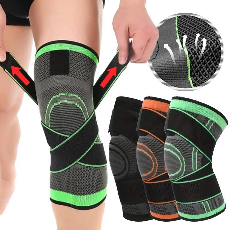 1 Chiếc Có Thể Điều Chỉnh Thể Thao Đầu Gối Miếng Lót Giảm Đau Đầu Gối Patn Định Nẹp Hỗ Trợ Đi Bộ Đường Dài Bóng Đá Bóng Rổ Chạy Thể Thao