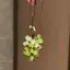 JRP Nho Mặt Dây Chuyền Lily Of The Valley DIY Craft Kit Điện Thoại Tươi Và Dễ Thương Quyến Rũ Túi Charm Sáng Tạo Móc Khóa JRP