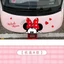 Mickey Phim Hoạt Hình Chống Thấm Nước Miếng Dán Trang Trí Dán Xe Hoạt Hình Dễ Thương Miếng Dán Mickey