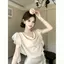 Áo sơ mi cổ gió Pure Desire Mùa hè 2026 Phong cách mới Xù Áo sơ mi voan ruy băng tay bay nhỏ phù hợp