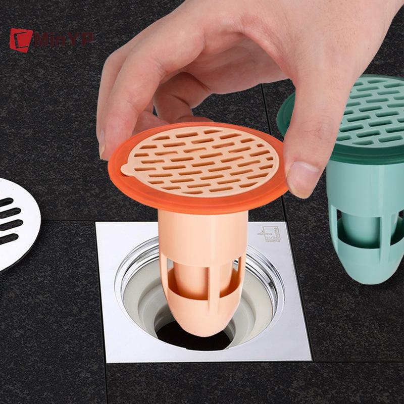 CMinYP Khử Mùi Sàn Thoát Nước Lõi Silicon Vòi Sen Thoát Nước Chống Côn Trùng Chống Mùi Glory