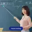 MỚI Có Thể Thu Vào Giáo Viên Con trỏ Thiết Kế Ngón Tay Thép Không Gỉ Kính Thiên Văn Trường Con trỏ Giảng Dạy Sti Đồ Dùng Giáo Viên Cho Lớp Học SKY