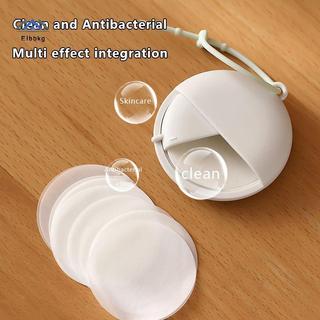 ELBBKG 1 Hộp Cuộn Du Lịch Mini Di Động Xà Phòng Viên Tiện Lợi Dùng Một Lần Xà Phòng Giấy Dụng Cụ 1 Hộp Ngoài Trời Essentials Mới