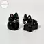 Hodou Mới Bức Tượng Nhỏ Hoạt Hình Mèo Micro Phong Cảnh Nhựa Đồ Trang Trí Nhà Cửa Mèo Con Dễ Thương Để Bàn Trang Trí Phòng VN