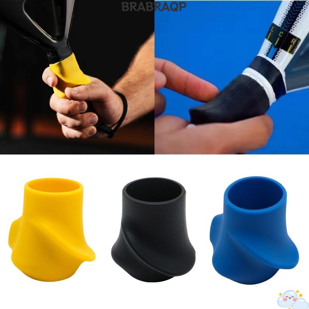 BRBRAA Peak Vợt Grip Correction Device, Chống Trơn Trượt Thoải Mái Vợt Tennis Grip Corr, Di Động 3 Màu Có Sẵn Silicon Tennis Swing Dụng Cụ Thực Hành Dành Cho Nam Nữ