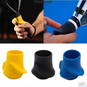 BRBRAA Peak Vợt Grip Correction Device, Chống Trơn Trượt Thoải Mái Vợt Tennis Grip Corr, Di Động 3 Màu Có Sẵn Silicon Tennis Swing Dụng Cụ Thực Hành Dành Cho Nam Nữ