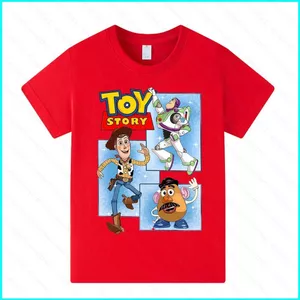 SY3 Toy Story 5 2026 Peatey 220g cotton dày mùa hè Áo thun ngắn tay Anime YS3