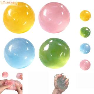 OUSXA Bóp Bóng Fidget giác quan, Bóng căng thẳng tròn giảm căng thẳng phục hồi chậm, Đồ chơi ghim giải nén hình dạng mềm có thể tái sử dụng cho trẻ em Người lớn