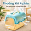 Lồng Di Động Cho Thú Cưng - Chất liệu nhẹ, dễ lau chùi, dùng để vận chuyển chuột lang, nhím, sóc nhỏ