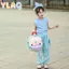 Ba lô tròn hình cá mập hoạt hình dễ thương dành cho trẻ mới biết đi Trẻ mẫu giáo Mẫu giáo Sử dụng hàng ngày
