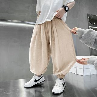 Trẻ Em Trẻ Em Mỏng Phong Cách Thoáng Khí Lụa Băng Chống Muỗi Quần Bé Trai Bé Gái Trẻ Em Quần Thể Thao Quần Dài