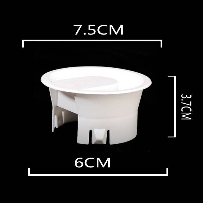 ZTHOME 1 / 2 Chiếc Nắp Nước Thủy Tinh Carafe Nhựa Có Nút Chặn Chống Bụi Chống Bắn Chai Phích Cắm Mũ Chống Rò Rỉ Cho Bình Bistro HOT