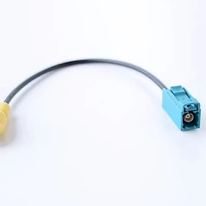 2 Cái / Thích hợp cho Mercedes-Benz C / E / GLK Class / Volvo Camera lùi màn hình ô tô chính hãng Cáp chuyển đổi Video RCA