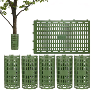 Mới Có Thể Điều Chỉnh Nhựa Thân Cây Bảo Vệ Bảo Vệ Thoáng Khí Có Thể Mở Rộng Saping Bao Để Chặn Động Vật Máy Cắt Cỏ Thiệt Hại Lý Tưởng