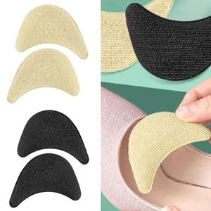 3 Cặp Khăn Thoáng Khí Vải Nửa Đế Đệm Trượt Cho Giày Đầm Và Đế Bằng