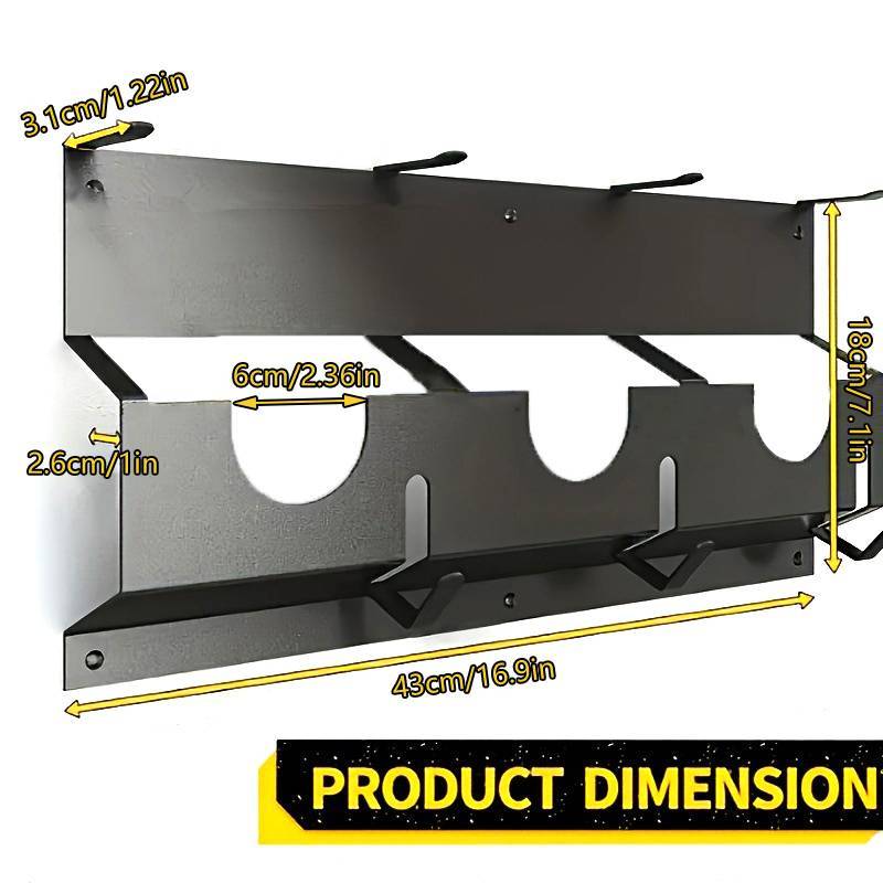MUQV Máy Xay Góc Treo Tường Gắn Kim Loại Treo Tường Kệ Cố Định Máy Đánh Bóng Giá Đỡ Ổn Định Lưu Trữ Cho Xưởng Nhà Để Xe n