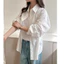 Được lựa chọn nghiêm ngặt Áo sơ mi nữ dài tay chống nắng mùa hè Phong cách mỏng Thời trang Phong cách phương Tây Giảm tuổi Áo khoác dáng rộng Top Cảm giác cao cấp