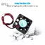 apill GLOGLOW 4 Quạt Làm Mát Không Chổi Than Tốc Độ Cao Máy Đùn Thổi 3D Máy In Hội Một Phần Quạt Cho Makerbot
