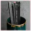 JRP 5 Cặp Hợp Kim Khắc Laser Chopstis Chống Trơn Trượt Có Thể Tái Sử Dụng Sushi Sti JRP