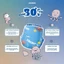 Bỉm Quần Bơi LOMOMS Swimming Paint Gói 3 miếng cho bé thỏa sức vui chơi bơi lội